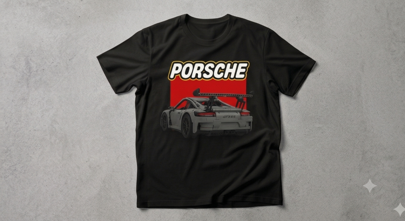 koszulka lego porsche